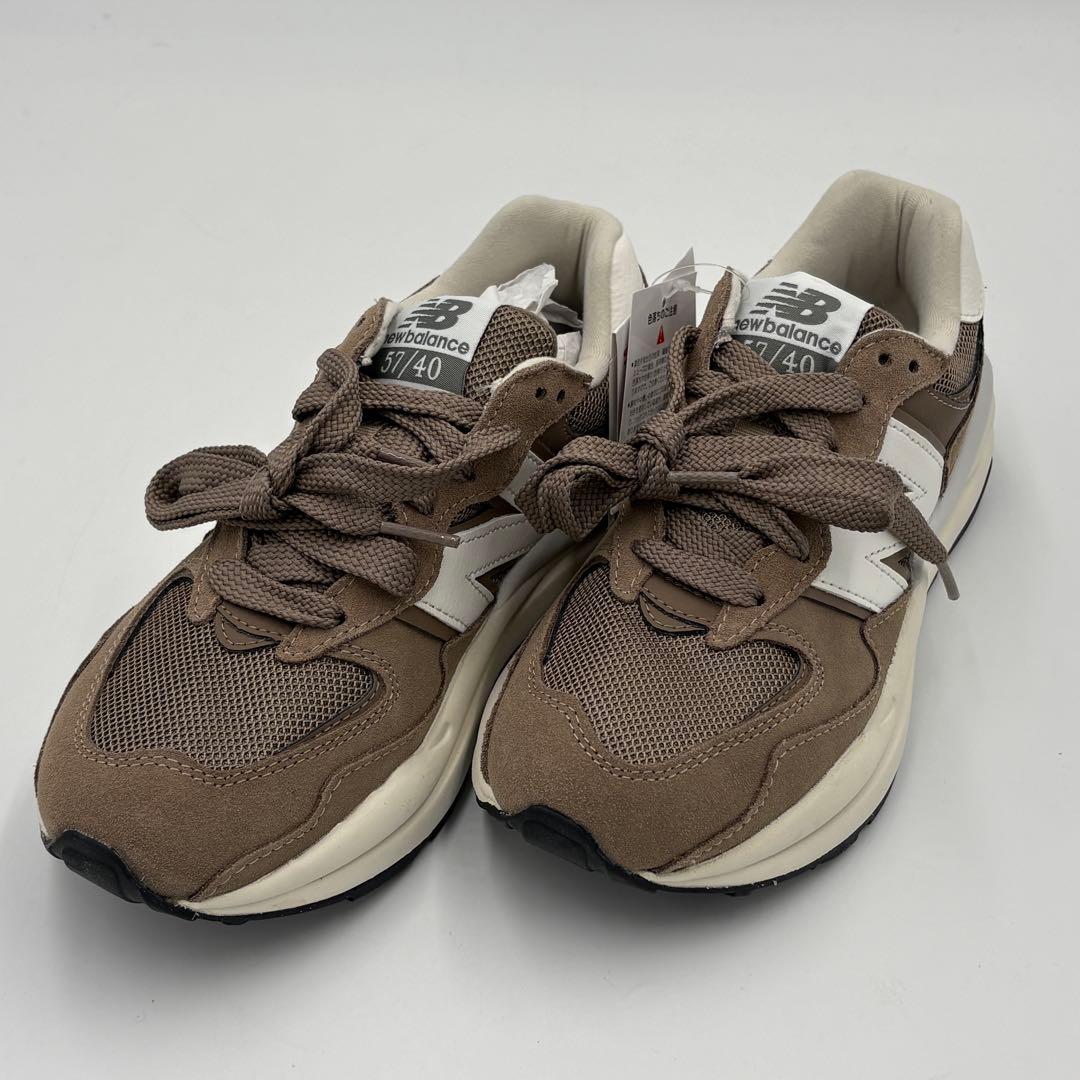 New Balance M5740 スニーカー ブラウン Dサイズ
