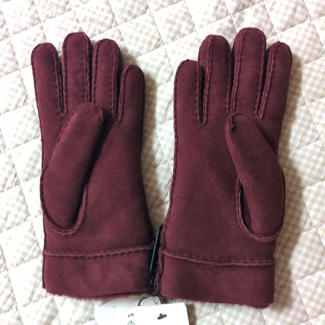 タグ付き　未使用品♥UGG グローブ　手袋　ボルドー