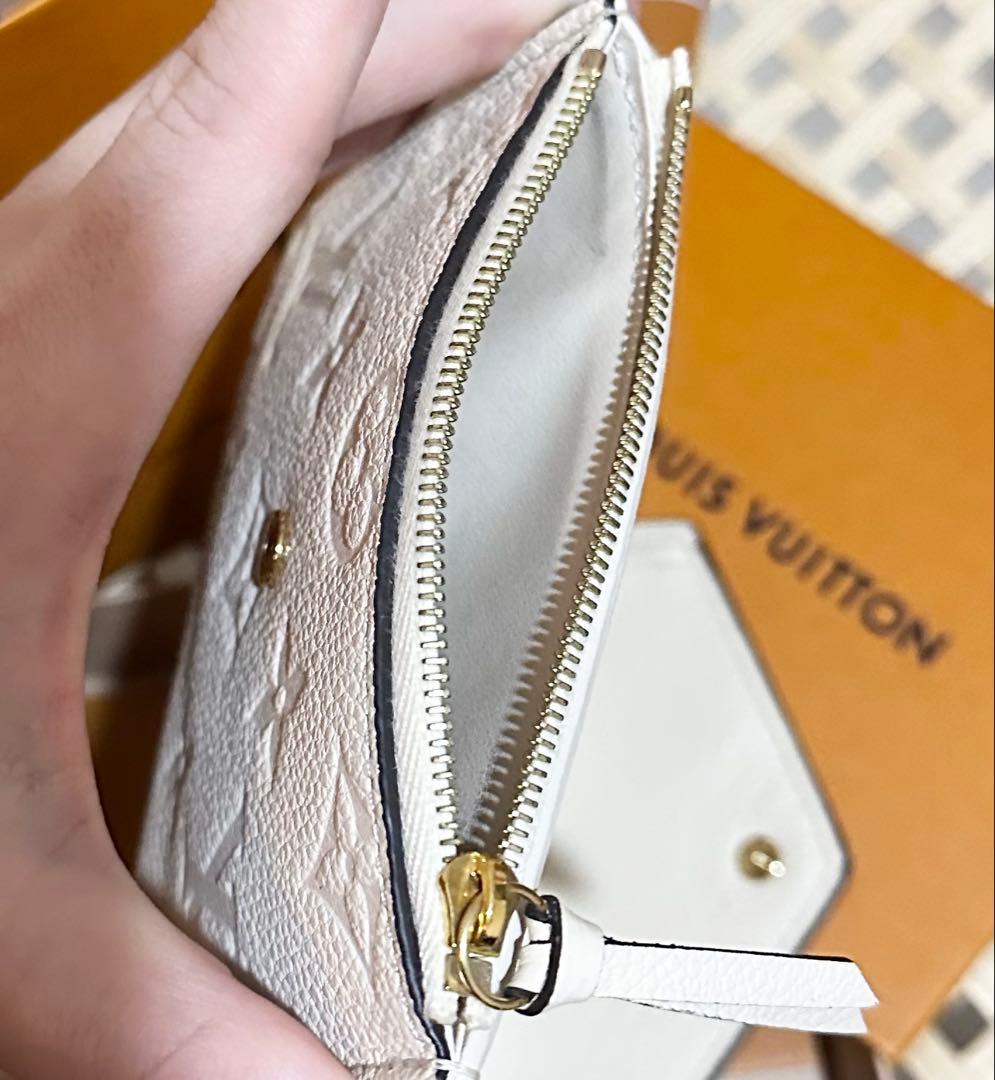 極美品 LOUIS VUITTON ポルトフォイユ ヴィクトリーヌ ホワイト