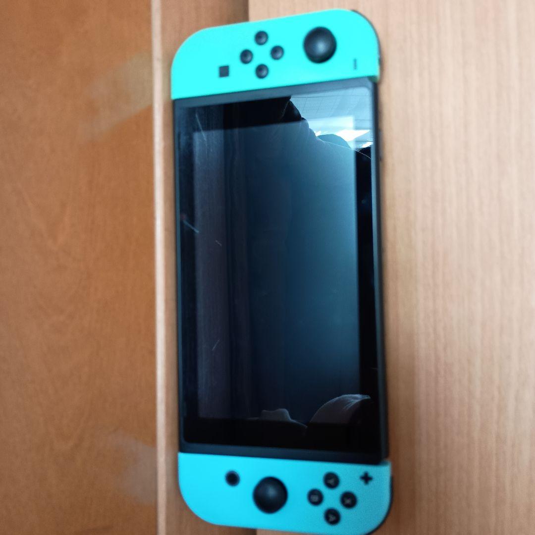 Nintendo Switch あつまれどうぶつの森 本体付属品完備　ジャンク品