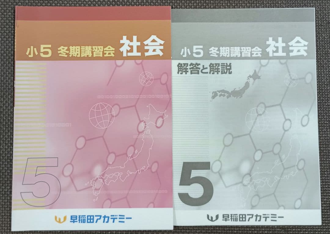 今だけオフ❗️ 小5 冬期講習 早稲田アカデミー 早稲アカ上位校5年生