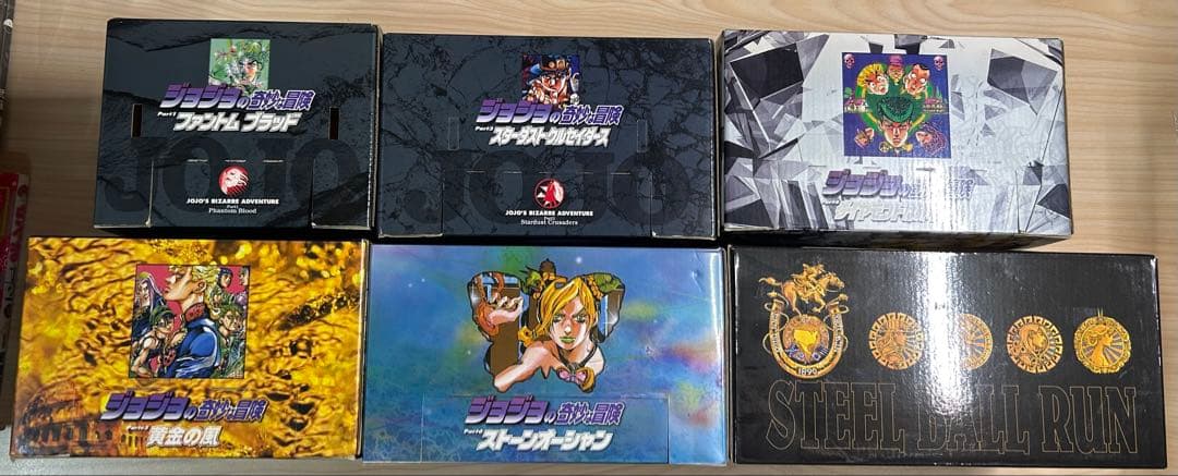 ジョジョの奇妙な冒険 文庫版　全巻　箱付き