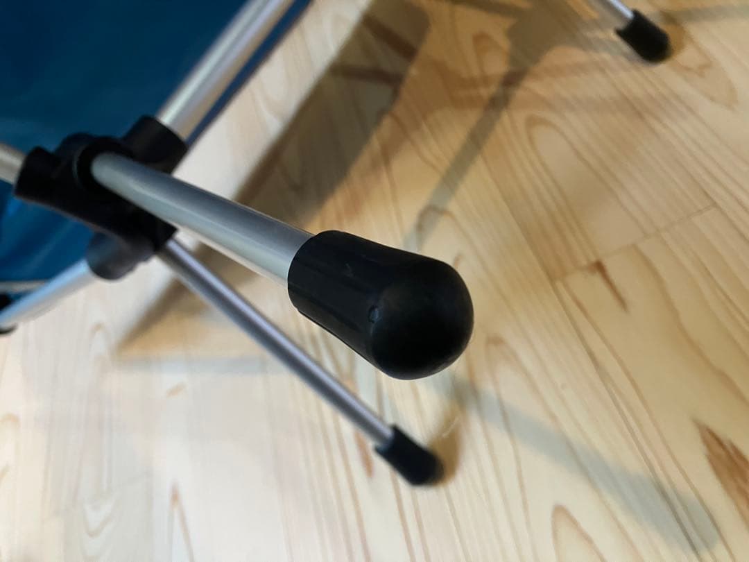 Helinox アウトドアチェア 青 メッシュ