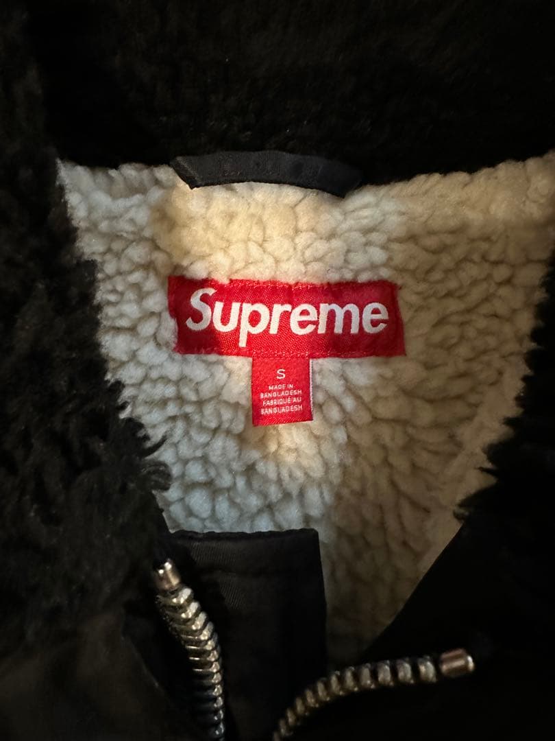 ジャケット・アウター Supreme AOI Nylon Bomber Jacket BLACK S