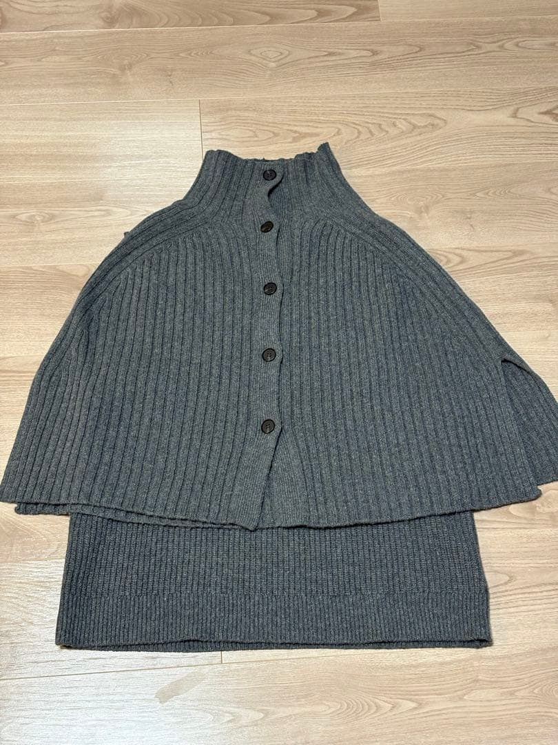 crewre ケープレイヤードVネックベスト long