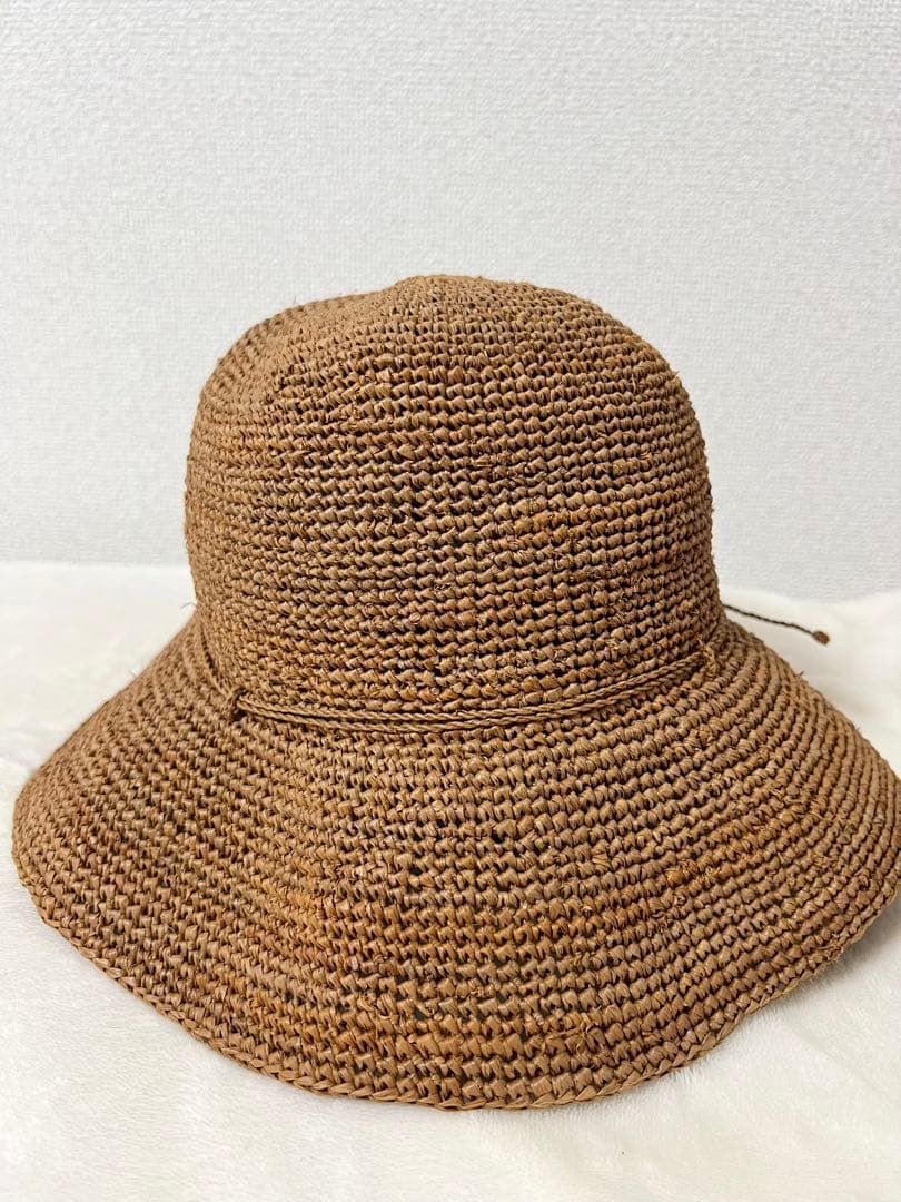 【美品】ヘレンカミンスキー　麦わら帽子　ラフィア　ハット