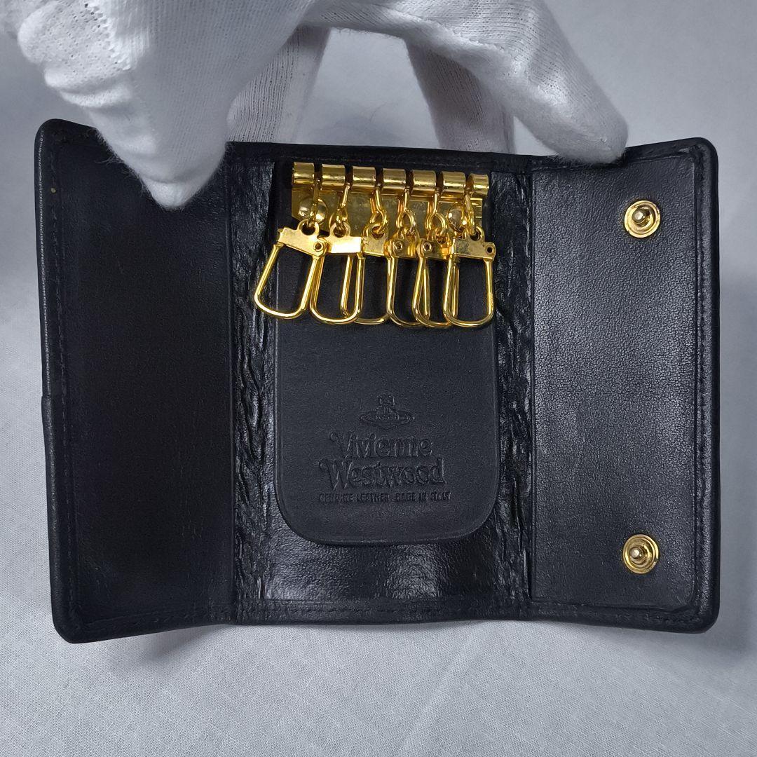 箱付き未使用品✨️希少イタリア製❗️　ヴィヴィアンウエストウッド　キーケース