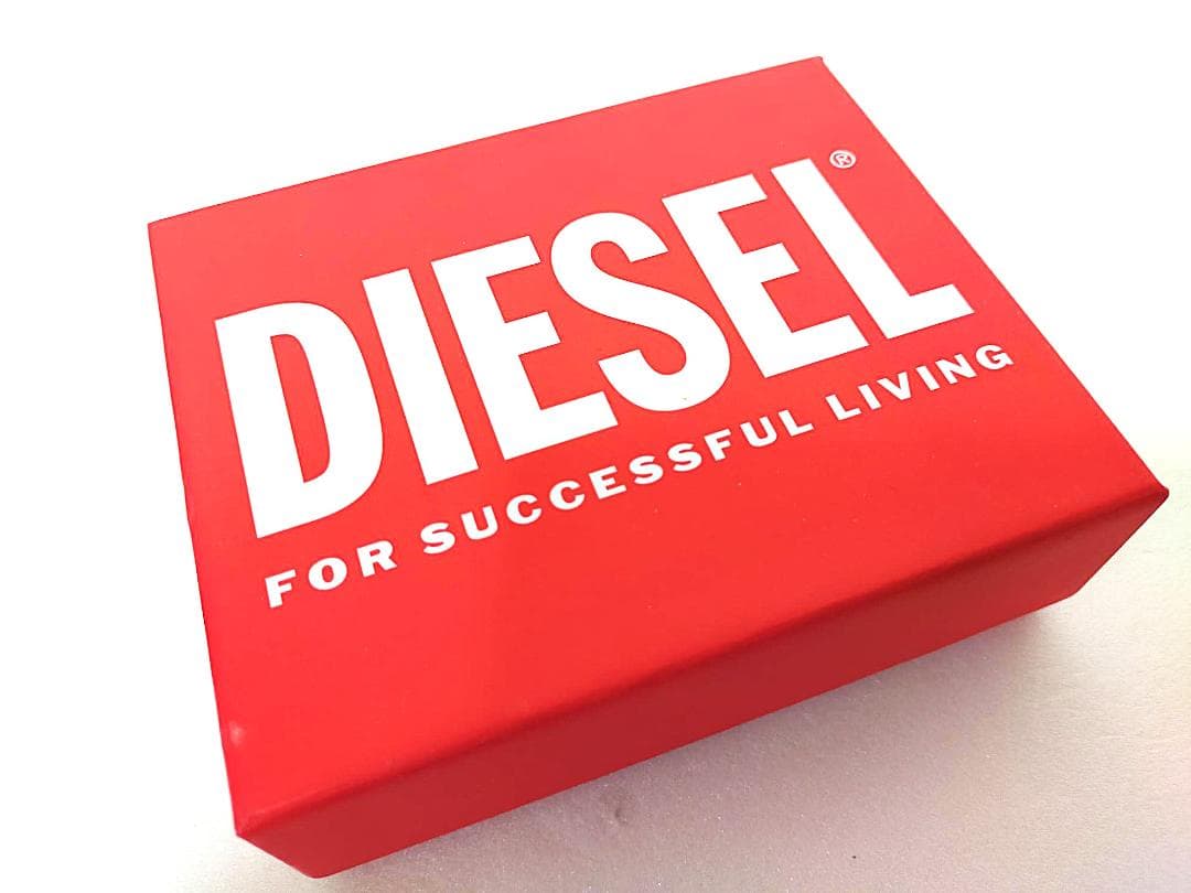《未使用》DIESEL レザーキーケース ブラック