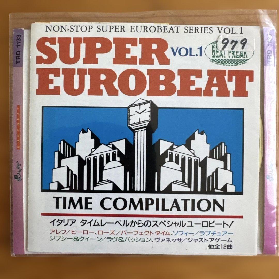 SUPER EUROBEAT VOL.1 希少BEAT FREAK版