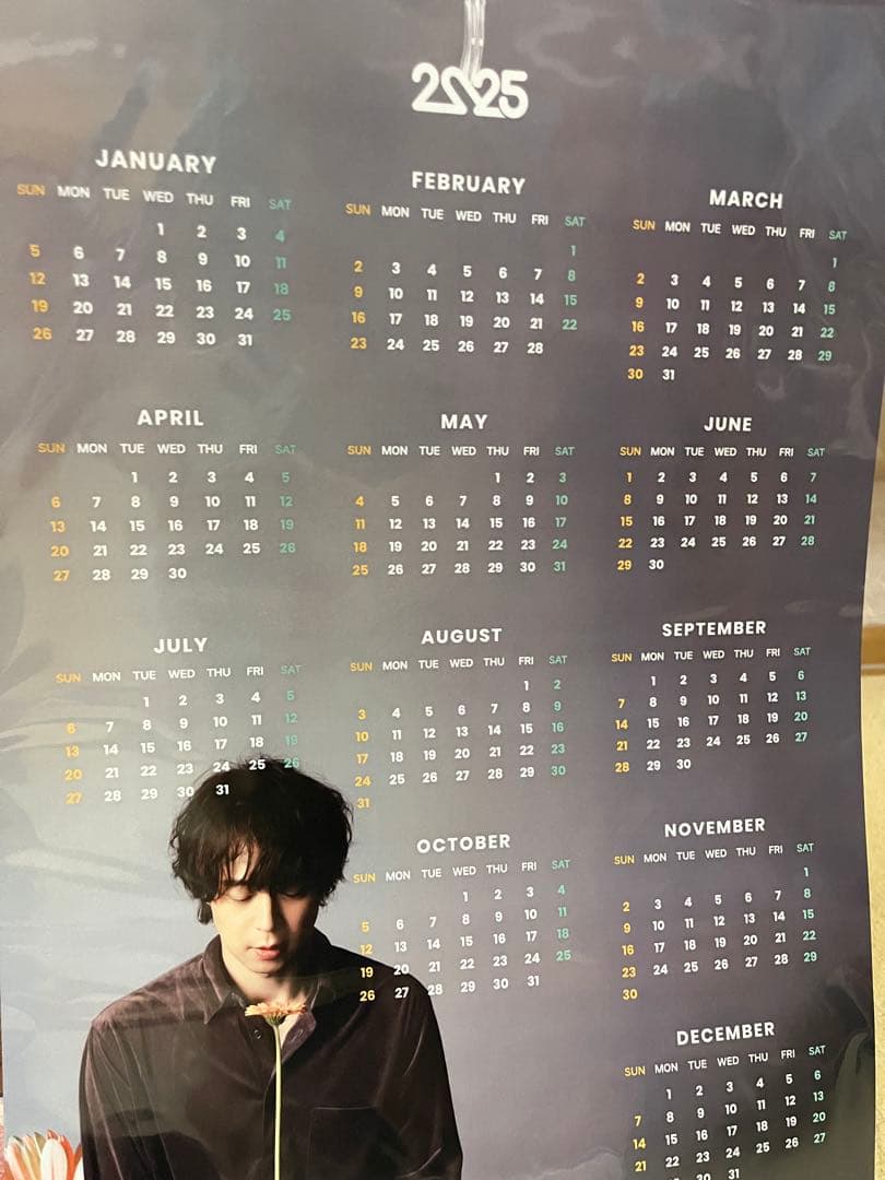 パク・ユチョン　CD カレンダー　フォトカード