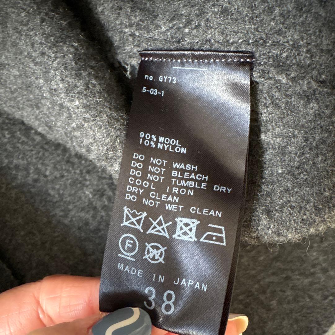 R’IAM PLAGEシルエットブラウス　グレー