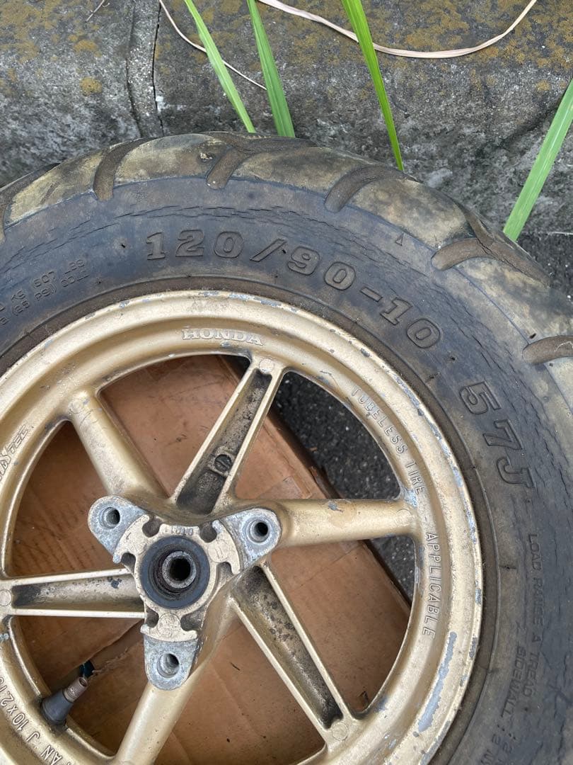 ズーマー前後ホイールセット、ライブDIOzx