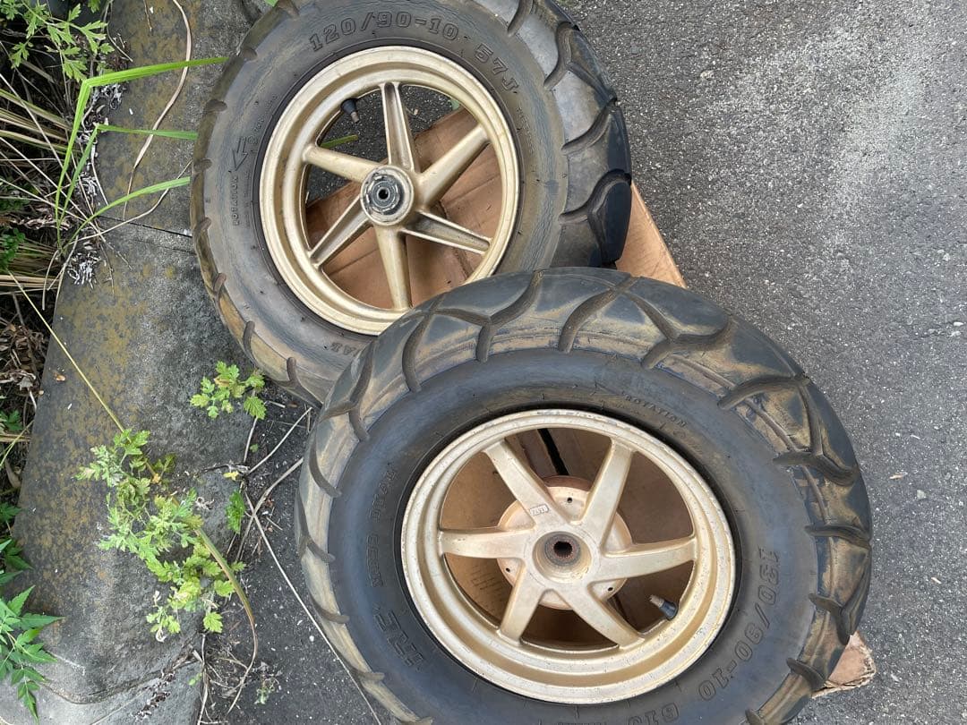 ズーマー前後ホイールセット、ライブDIOzx