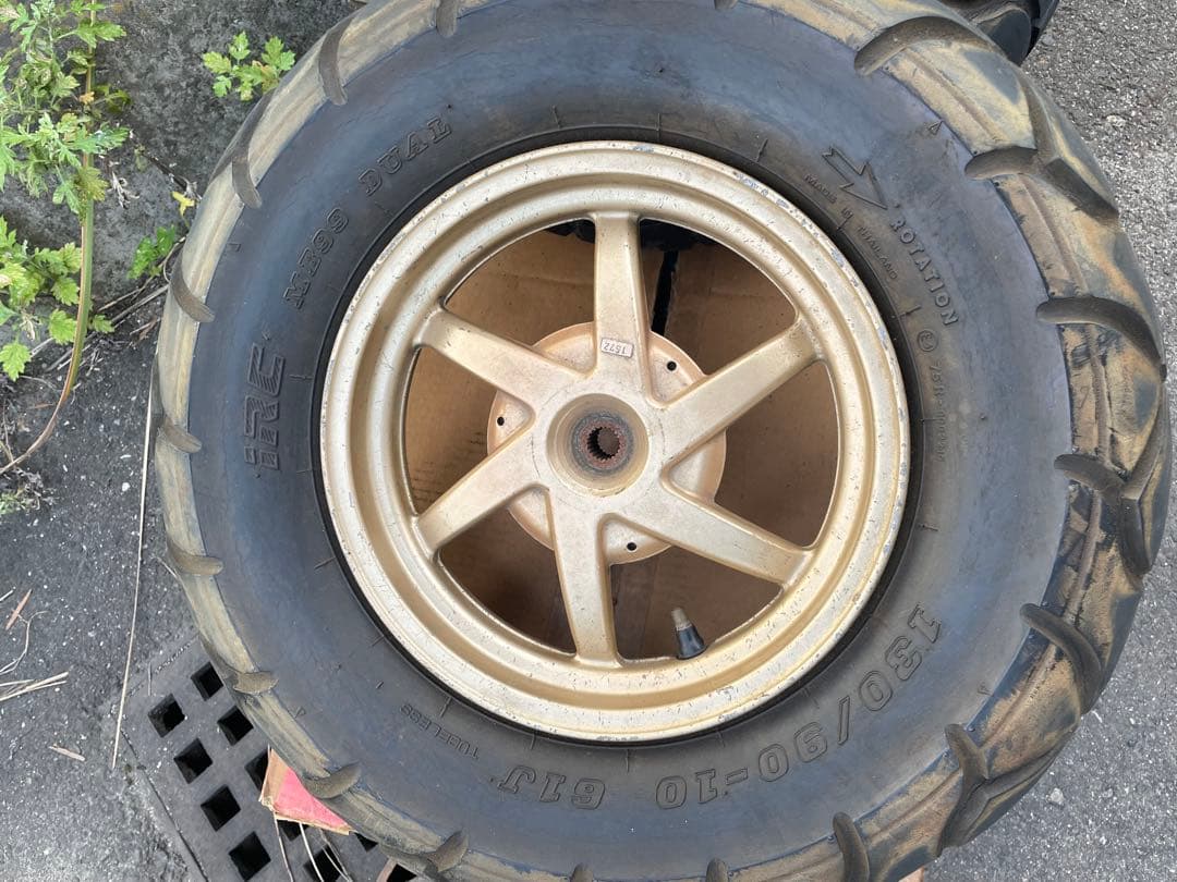 ズーマー前後ホイールセット、ライブDIOzx