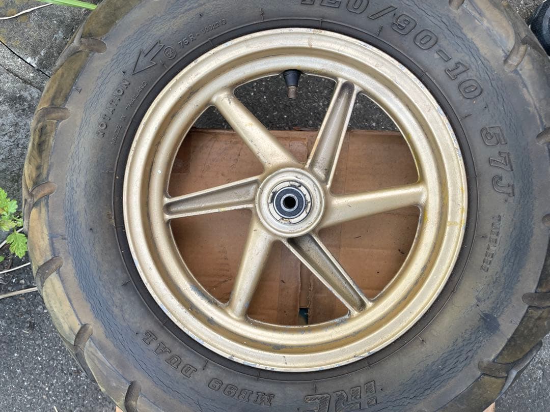 ズーマー前後ホイールセット、ライブDIOzx