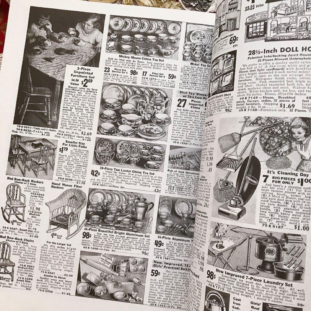 アンティークおもちゃ復刻カタログ ビスクドール テディベア♡ヴィクトリアン 広告