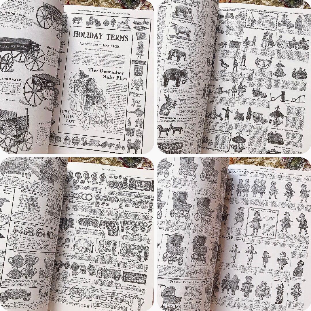 アンティークおもちゃ復刻カタログ ビスクドール テディベア♡ヴィクトリアン 広告