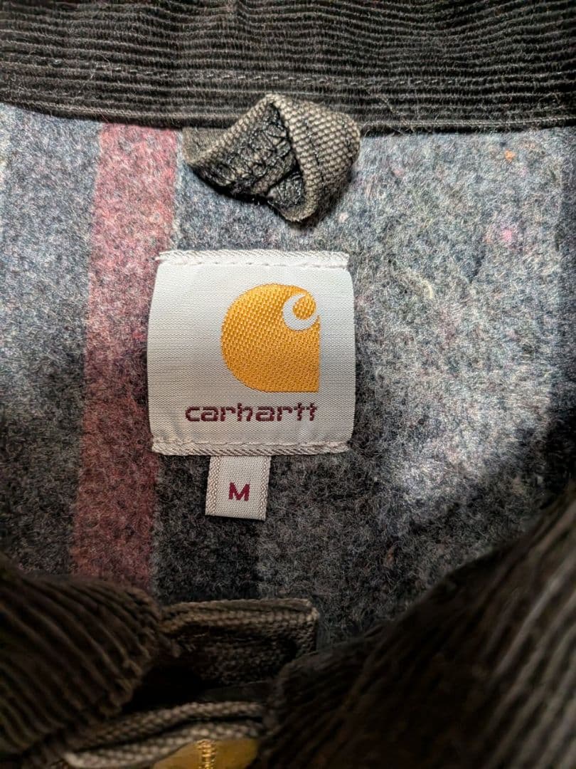 まっち　希少希少サイズ　carhartt チョアコート ブラック M