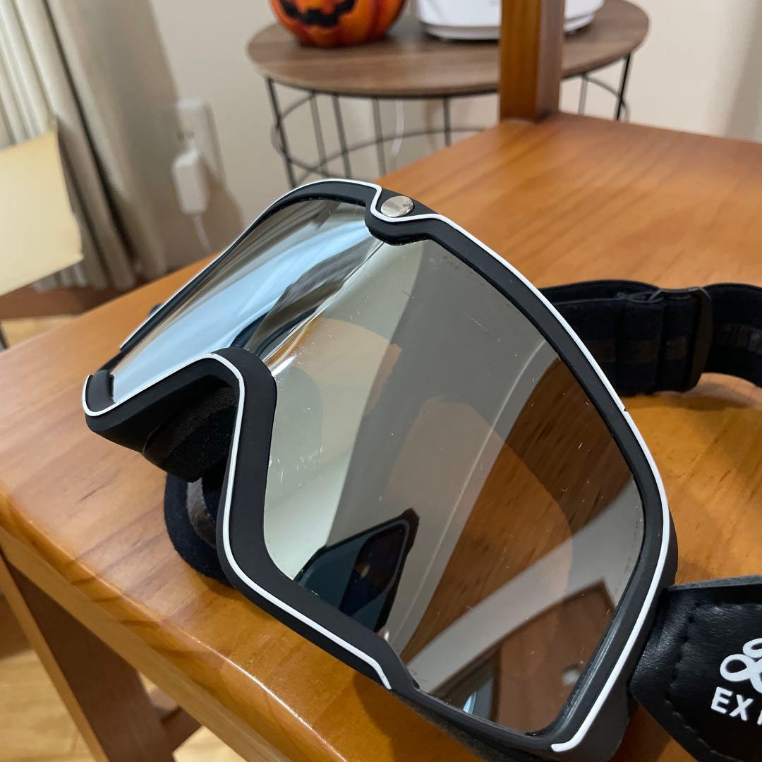 SHOEI EX-ZERO M バイザー.ゴーグルセット