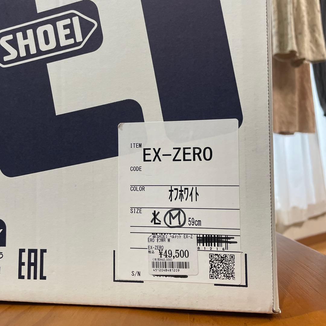 SHOEI EX-ZERO M バイザー.ゴーグルセット