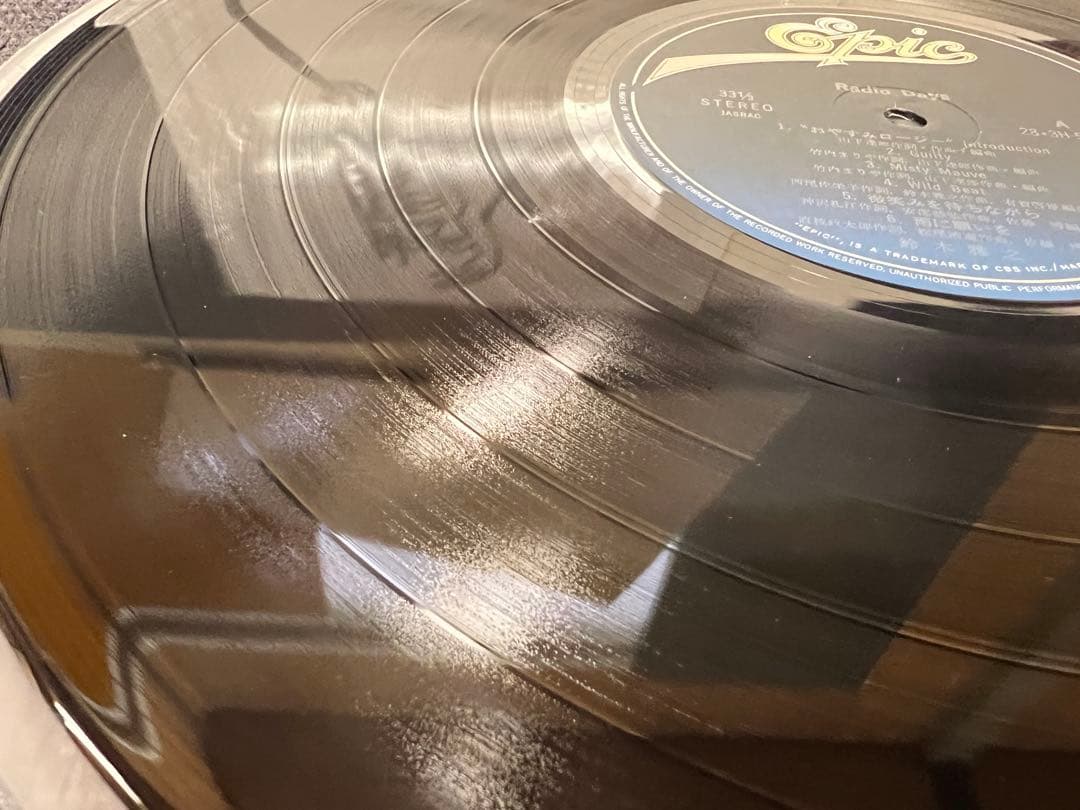 山下達郎参加　鈴木雅之　Radio Days LP邦楽28-3H-5011