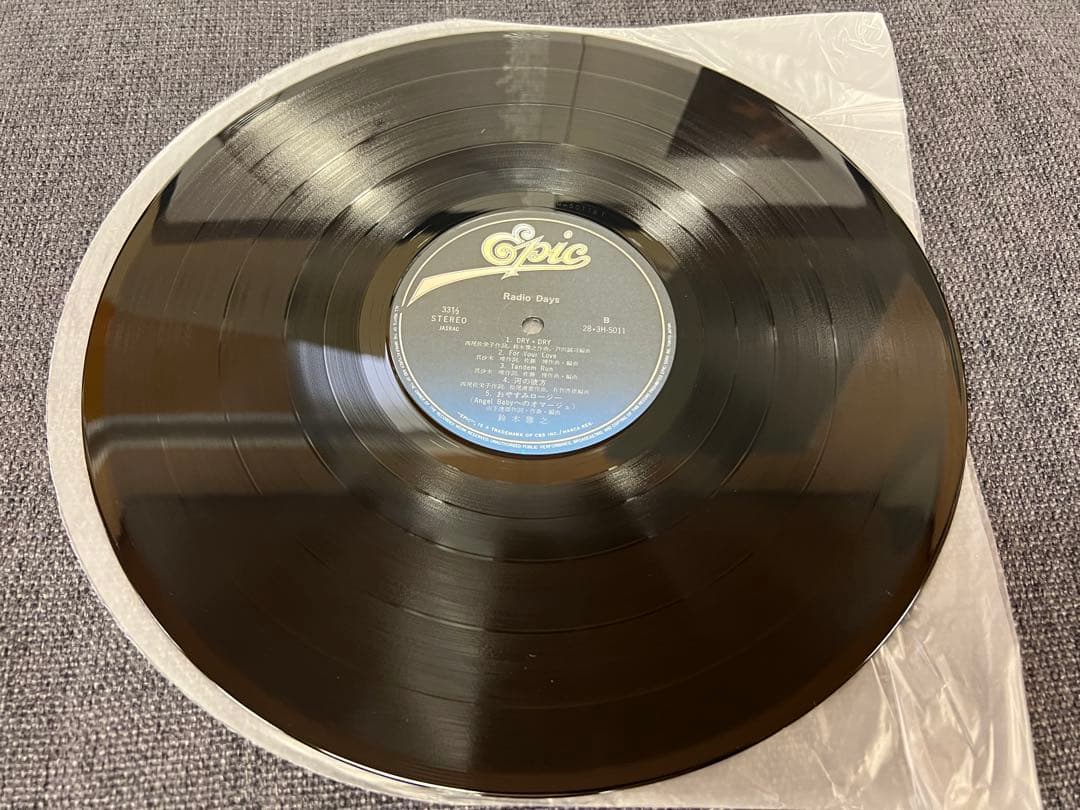 山下達郎参加　鈴木雅之　Radio Days LP邦楽28-3H-5011