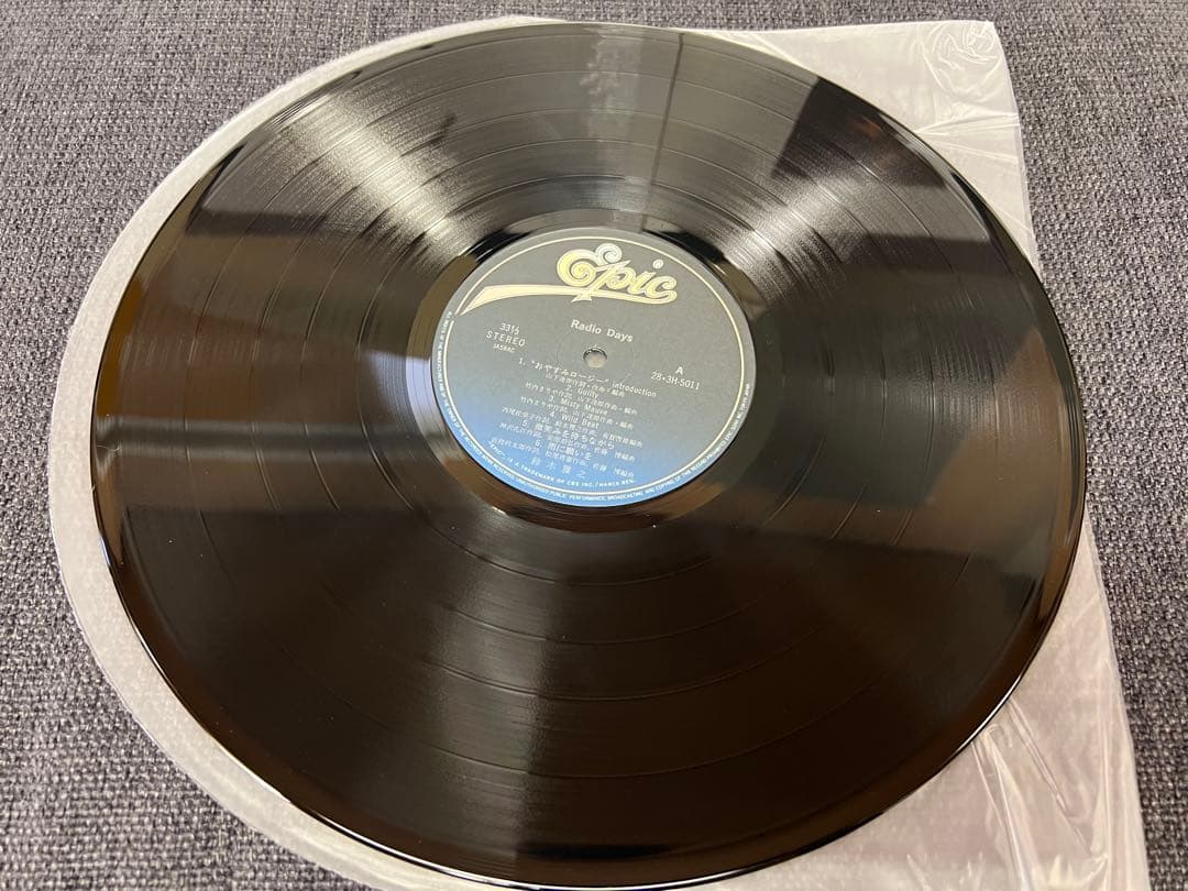 山下達郎参加　鈴木雅之　Radio Days LP邦楽28-3H-5011
