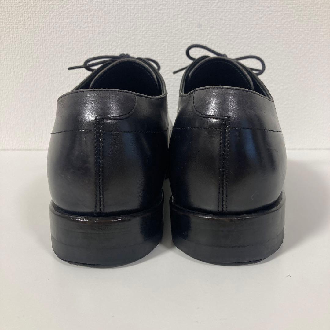 美品⭐️シェットランドフォックス 黒 レザー ビジネスシューズ 7.5 ブラック