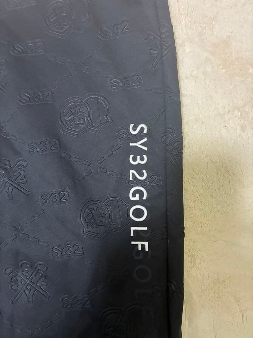 SY32GOLF ブラックパンツ6L