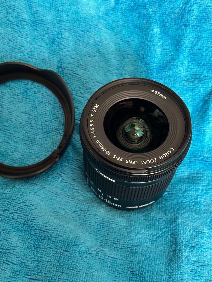 Canon EFS 10-18mm レンズ