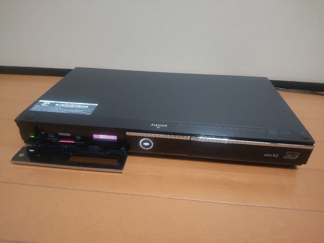 シャープ　AQUOS　BD―HDW80 1TB プチメンテ済み