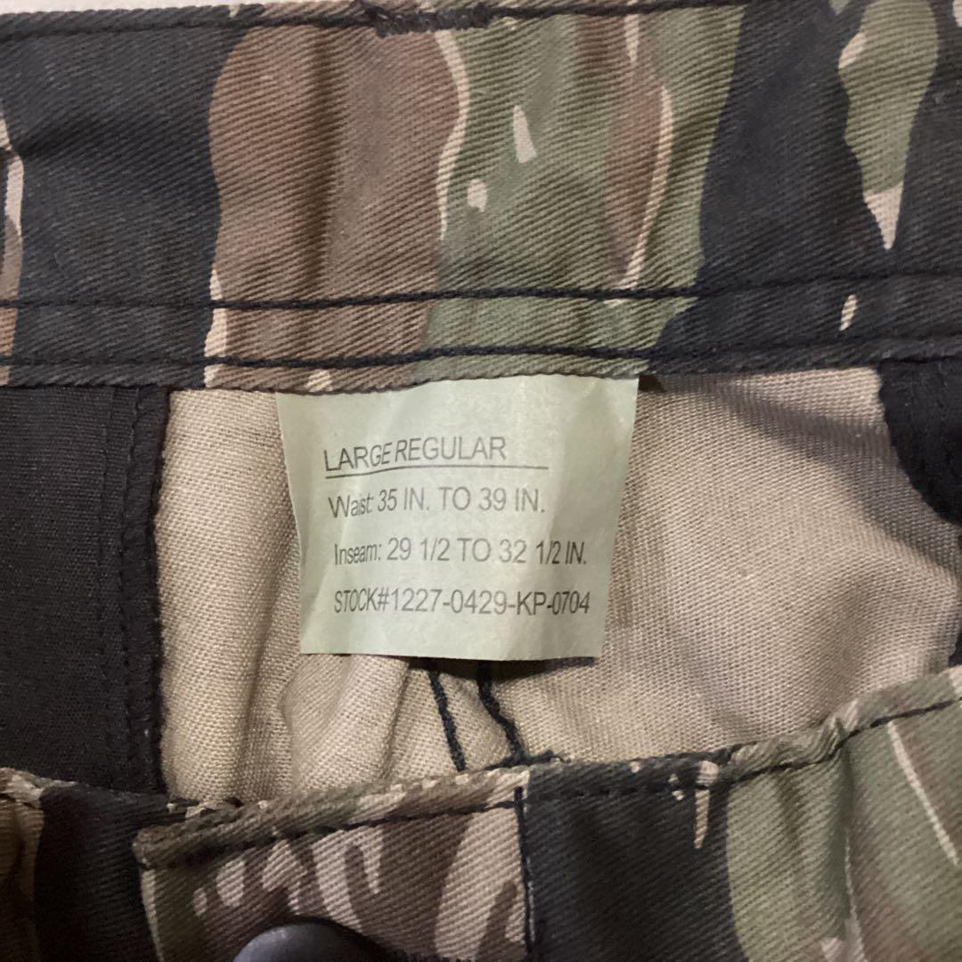 新品未使用 ROTHCO 6Pカーゴパンツ タイガーカモ ミリタリー ワイド