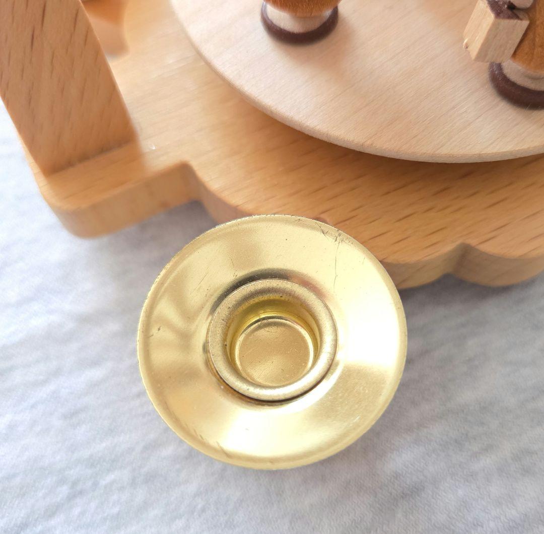 ★良品★ドイツ　クリスマス　ウィンドミル　キャンドル　ザイフェン