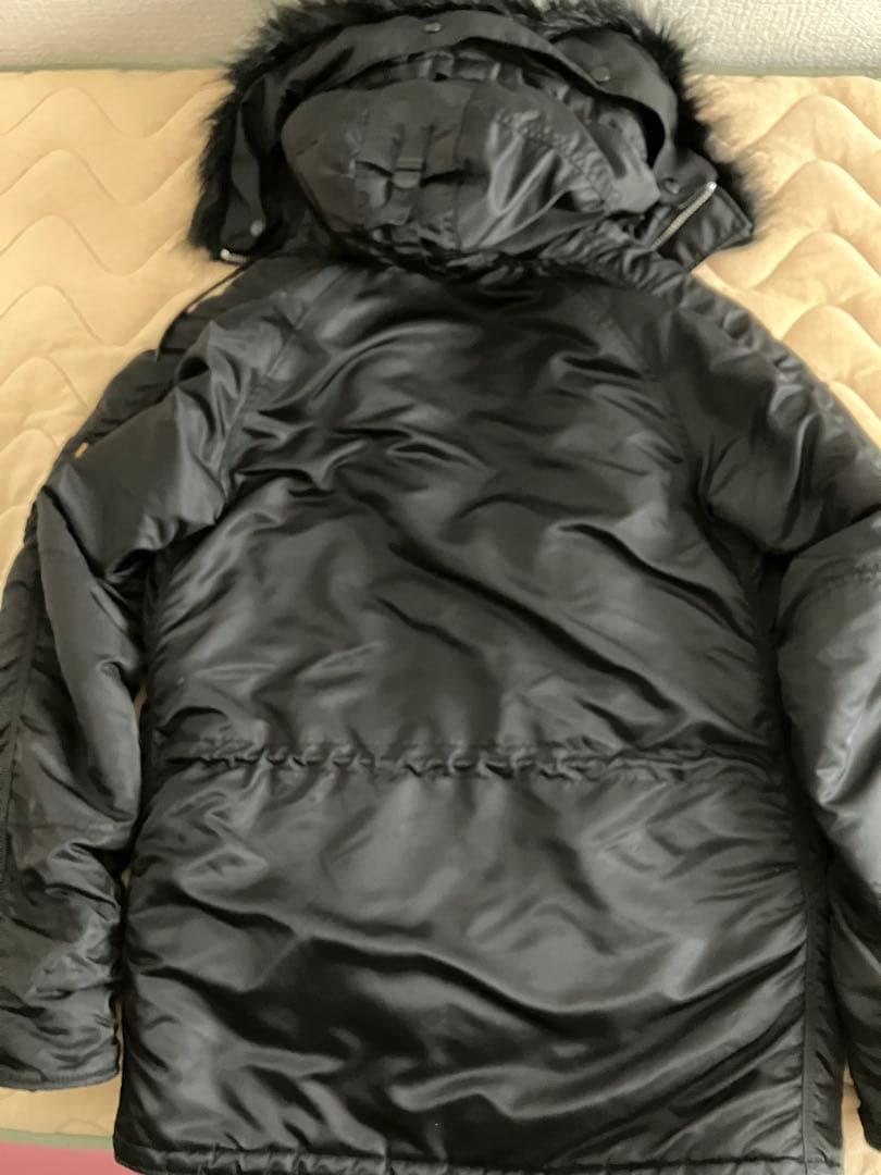 美品　ALPHA INDUSTRIES N3B ブラック M メンズ