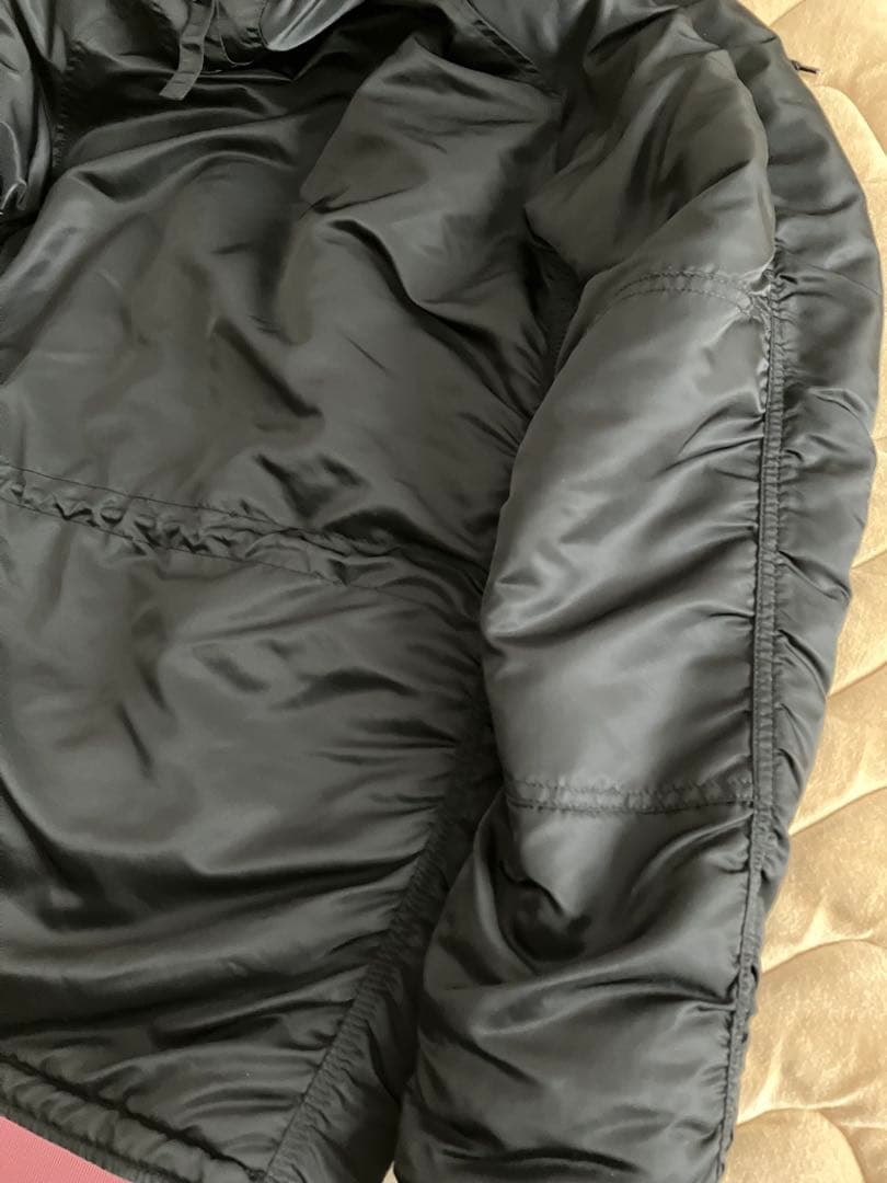 美品　ALPHA INDUSTRIES N3B ブラック M メンズ