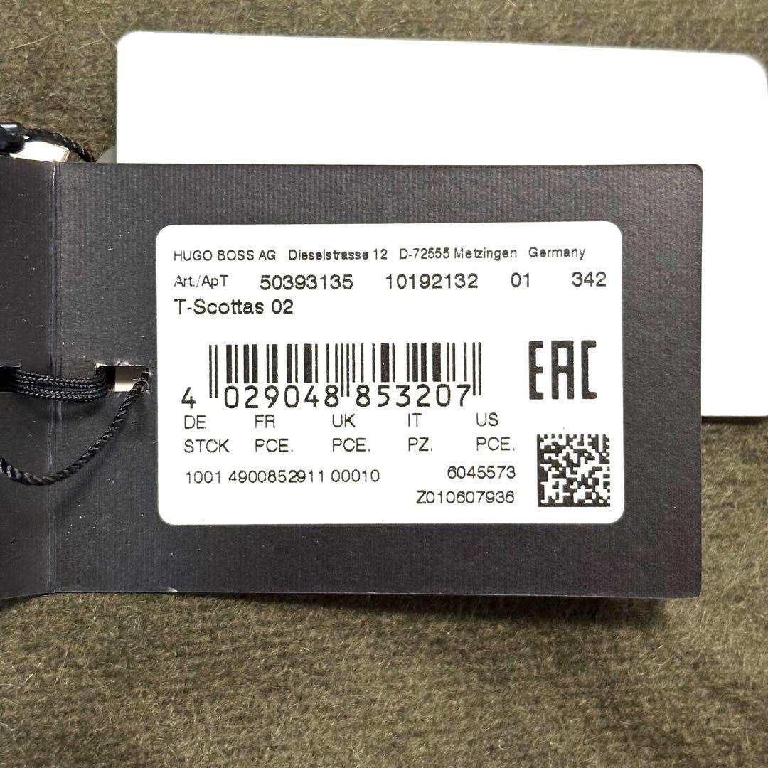 新品タグ付✨ HUGO BOSS マフラー カシミヤ 100% オリーブ
