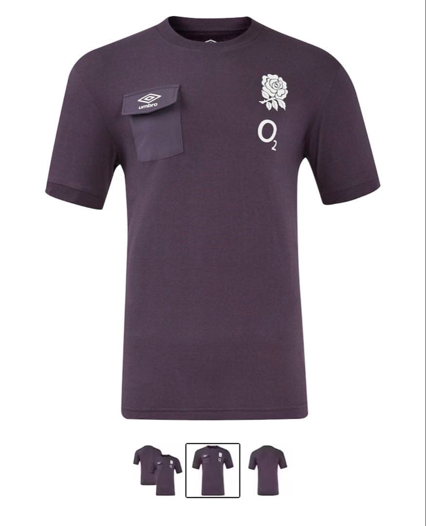 イングランド代表　ラグビー プレゼンテーショントップ 半袖 Tシャツ