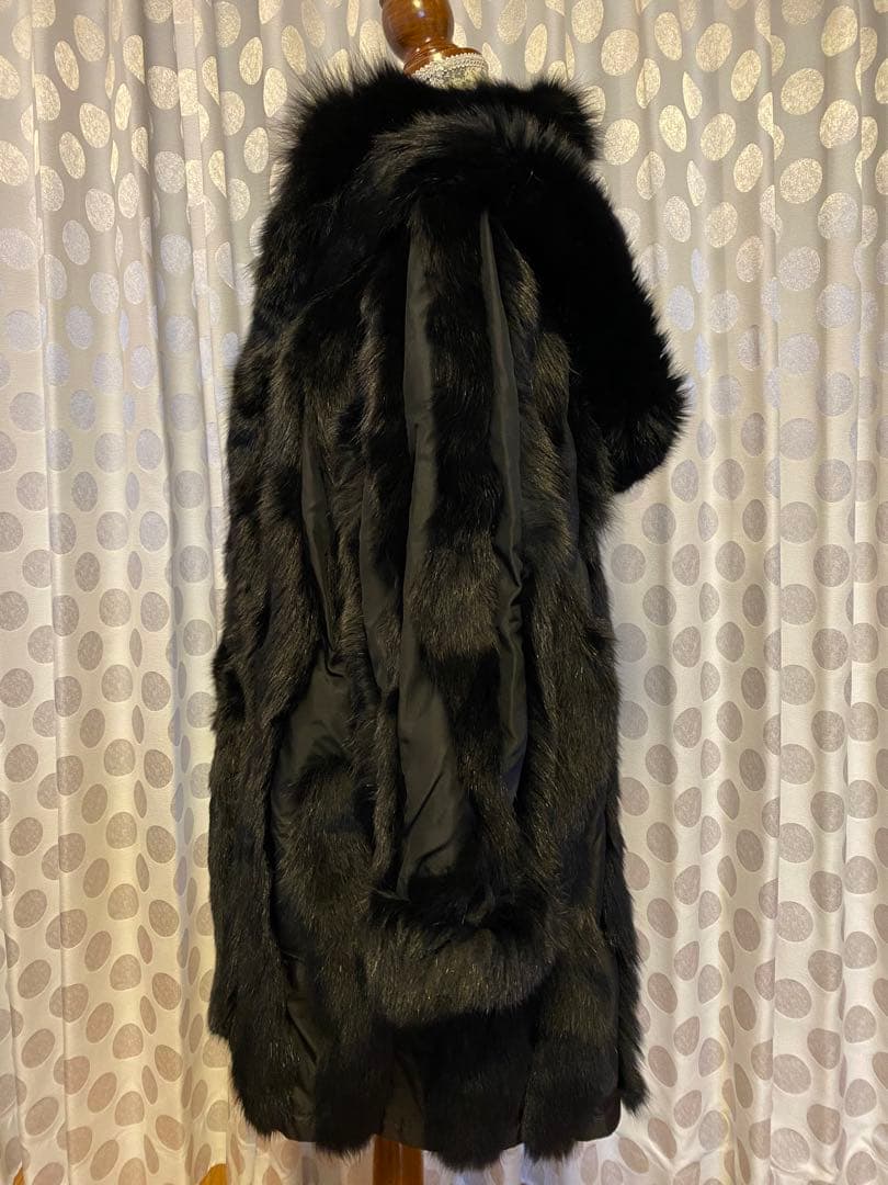 GRES BOUTIQUE グレファーシルク　リバーシブルコート XL