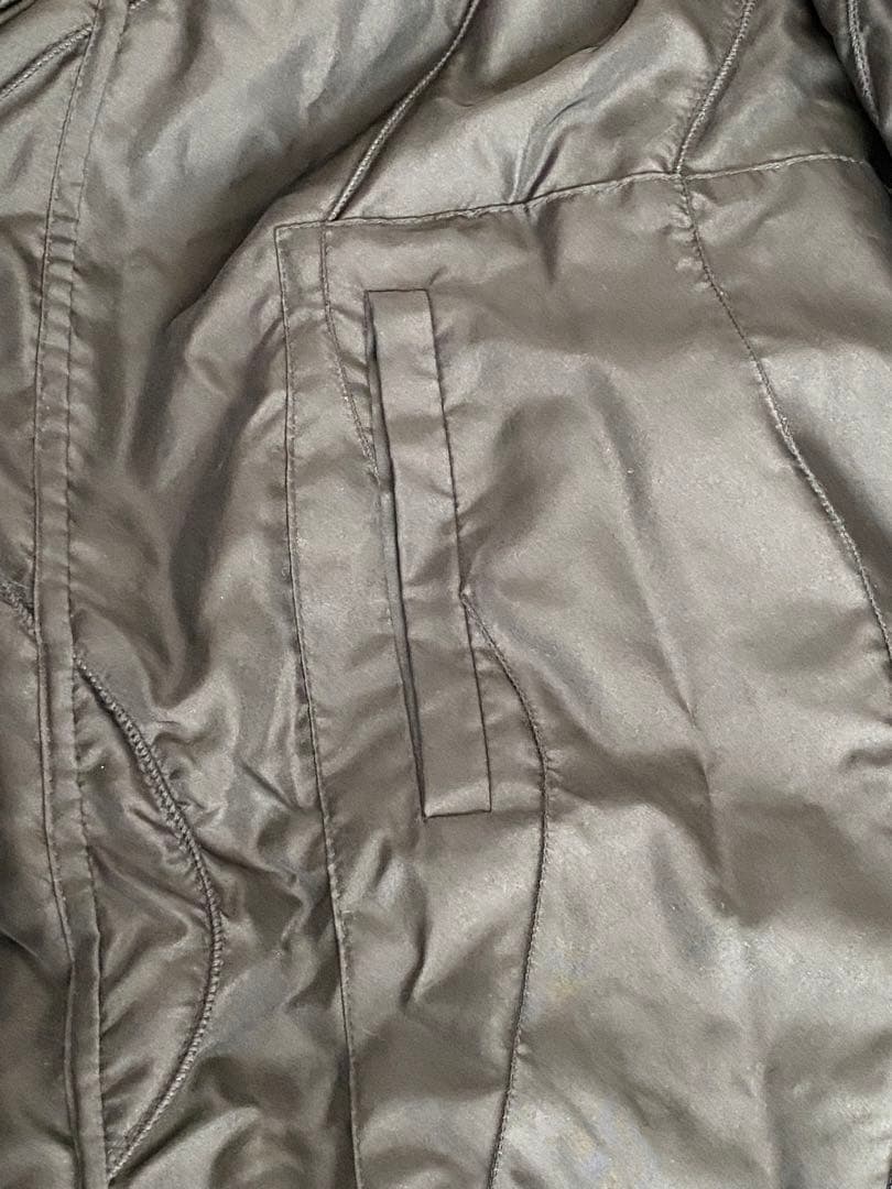 GRES BOUTIQUE グレファーシルク　リバーシブルコート XL