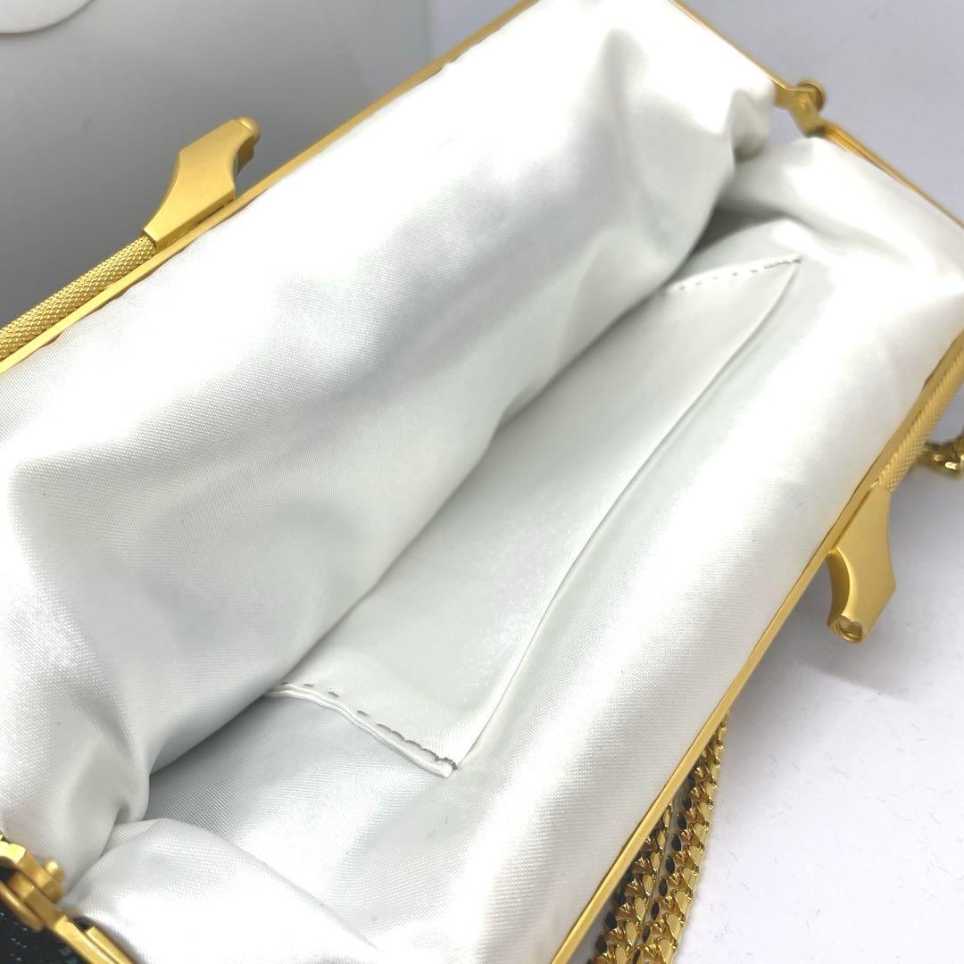 ビーズ織りバック　ハンドバッグ