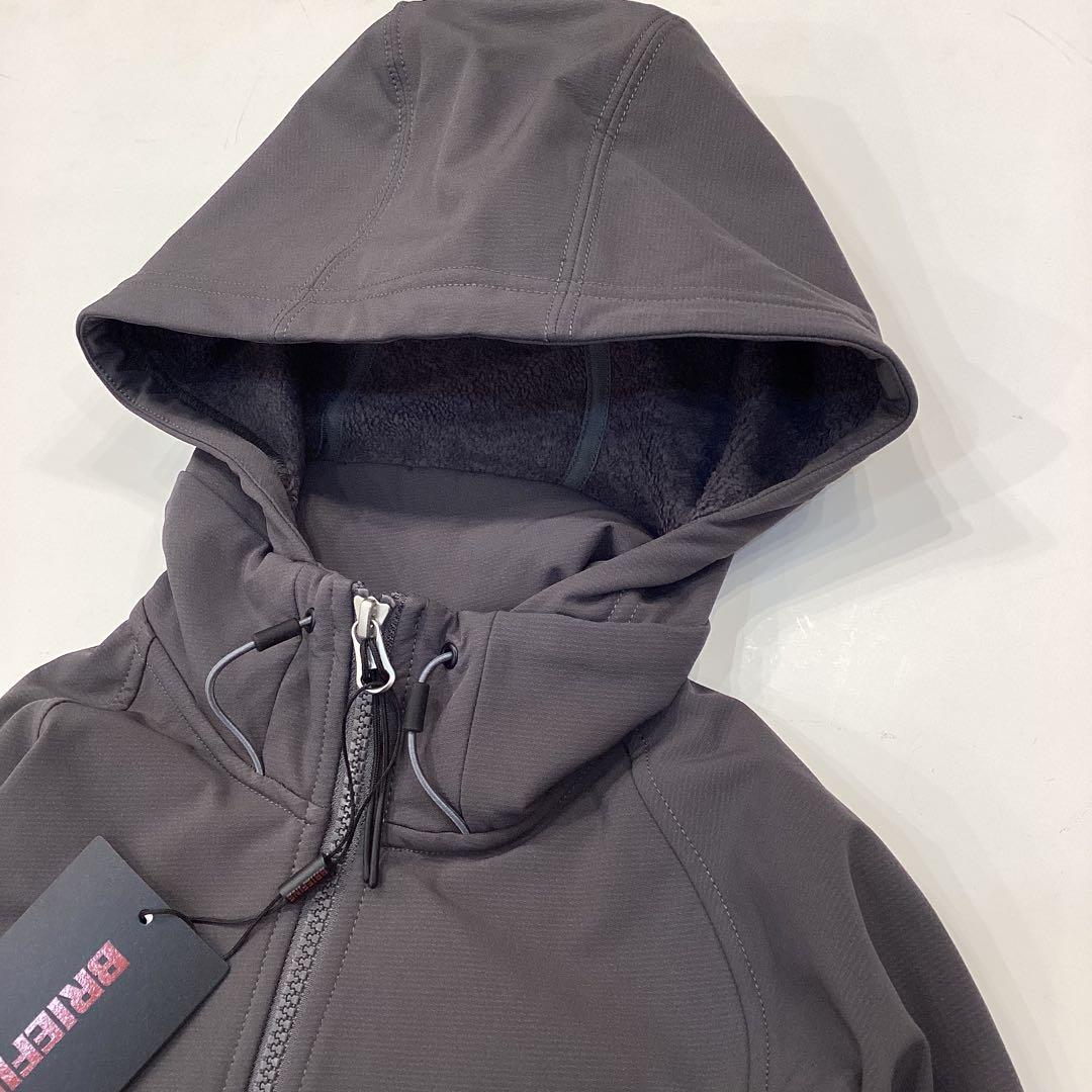 BRIEFING 新品　STRECH BACK FLEECE PARKA S