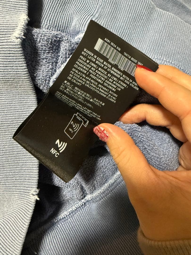 PRADA コットン クルーネック スウェットシャツ　トレーナー