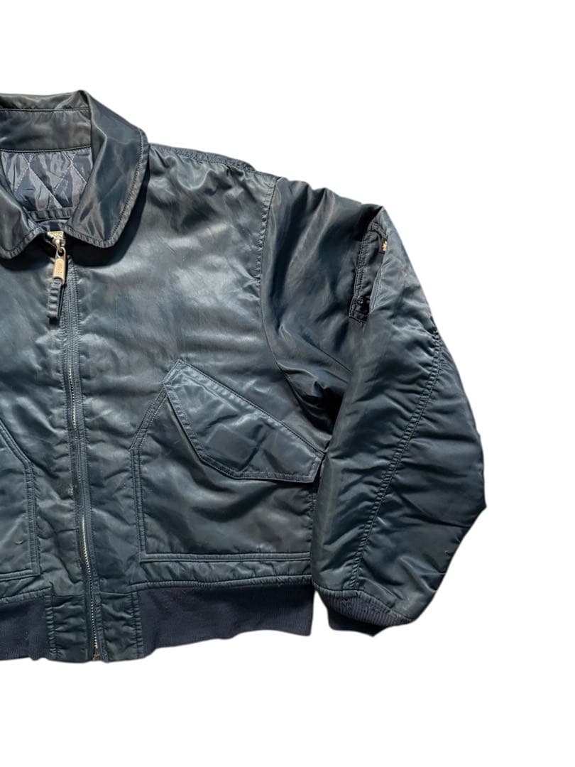 90s 民間用　CWU 45p フライトジャケットミリタリー　アルファ