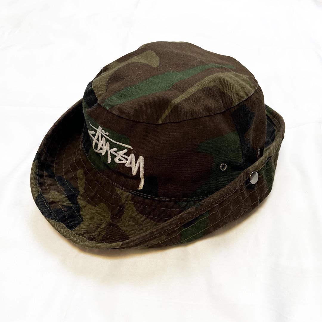 old stussy ステューシー バケット ハット オールドステューシー