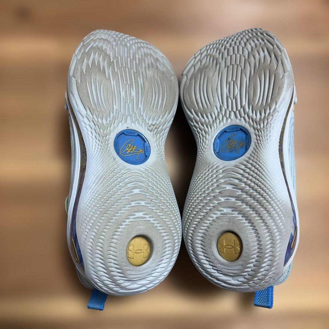 under armour curry12 flow ブルー　26cm