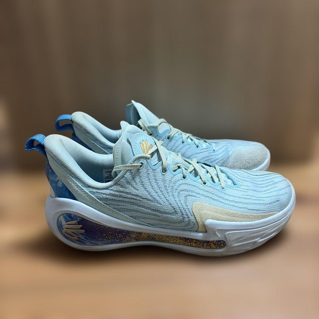 under armour curry12 flow ブルー　26cm
