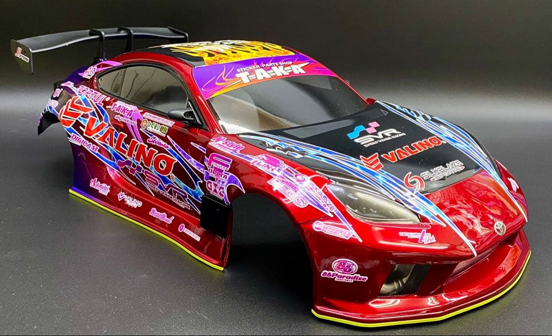 SHIBATA 2024 GR86 Basebody☆塗装済ボディ☆ドリフト