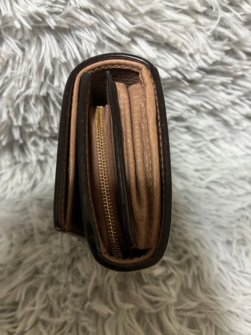 GUCCI ダブルG バイカラー　ミディアムウォレット