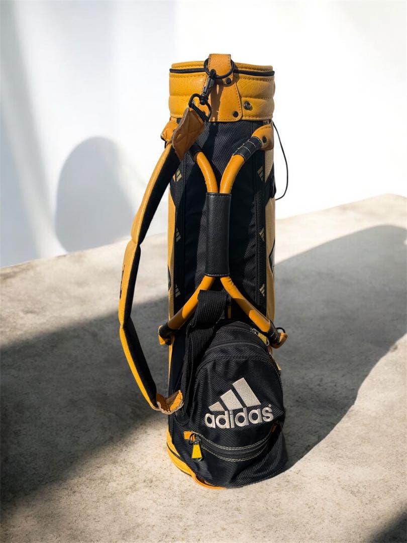 adidas キャディバッグ イエロー/ブラック