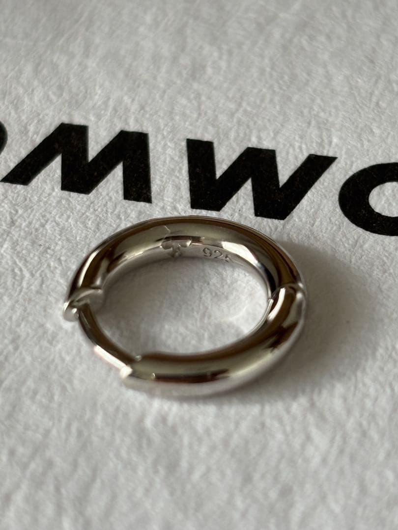 【新品】TOMWOOD Classic Hoop Small フープピアス片耳